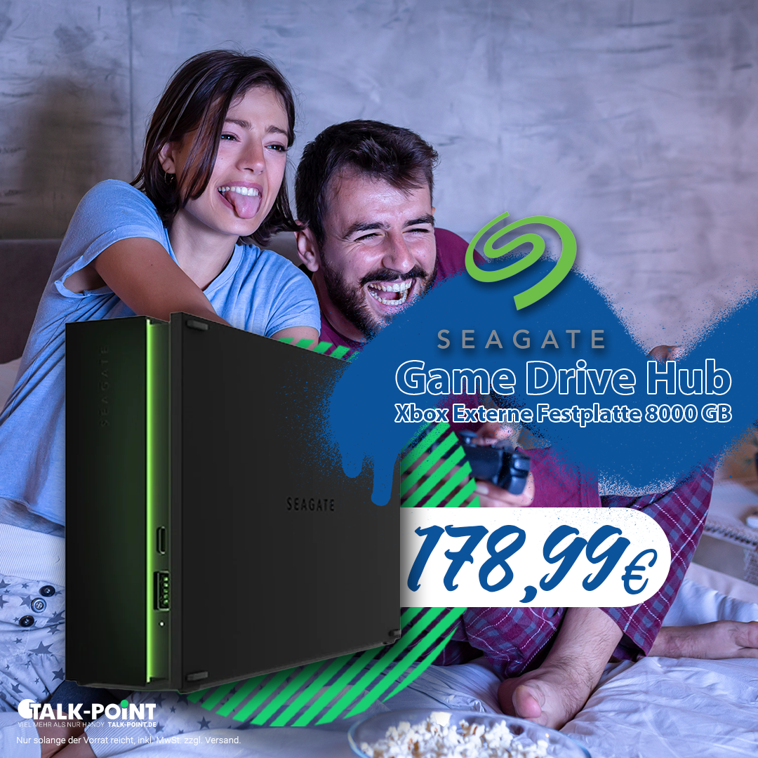 Seagate Game Drive Hub for Xbox Externe Festplatte 8000 GB