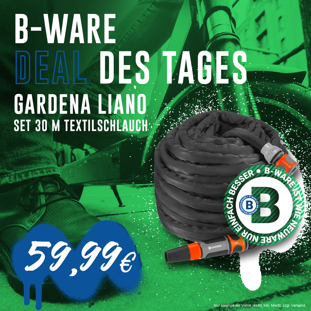Gardena Liano Set 30 m Textilschlauch