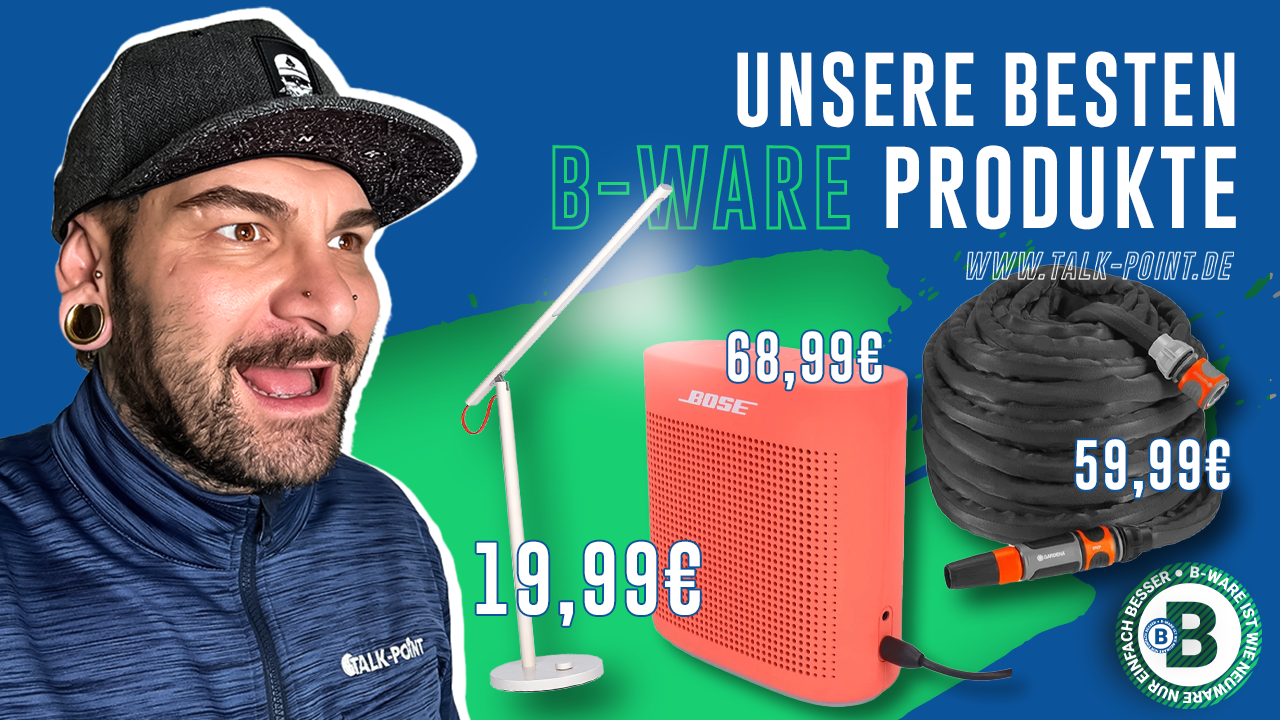 B-Ware - BOSE Soundlink Color 2 / Gardena Liano & XIAOMI MI LED Desk Lamp 1S 🔵Talk-Point.de