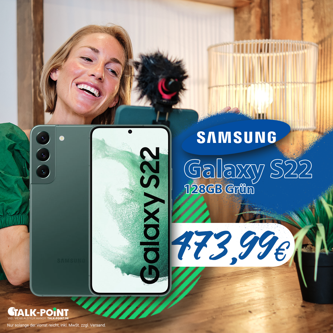 Samsung Galaxy S22 128GB Grün