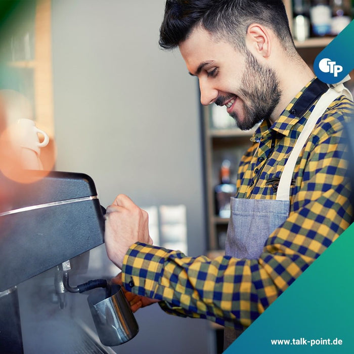 TP Talk-Point BWare Bahnhof Eilenburg Haushalt Zubehör Refurbed Technik Nachhaltig Kaffee Maschine