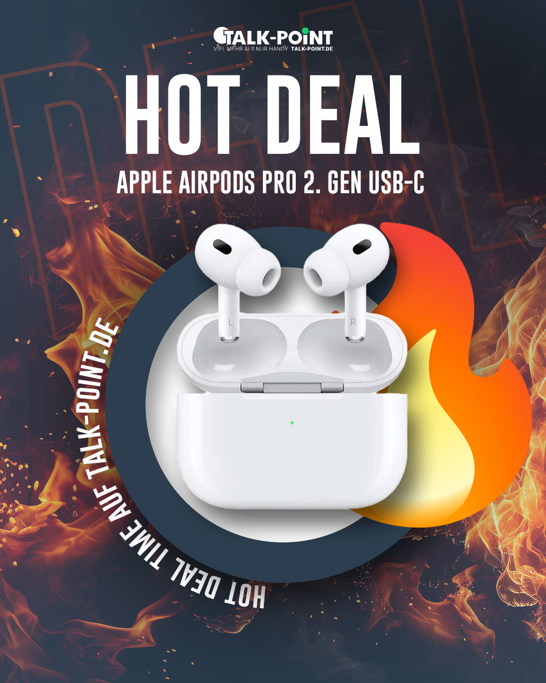 Apple AirPods Pro (2. Gen) USB-C & MagSafe Weiß | Talk-Point