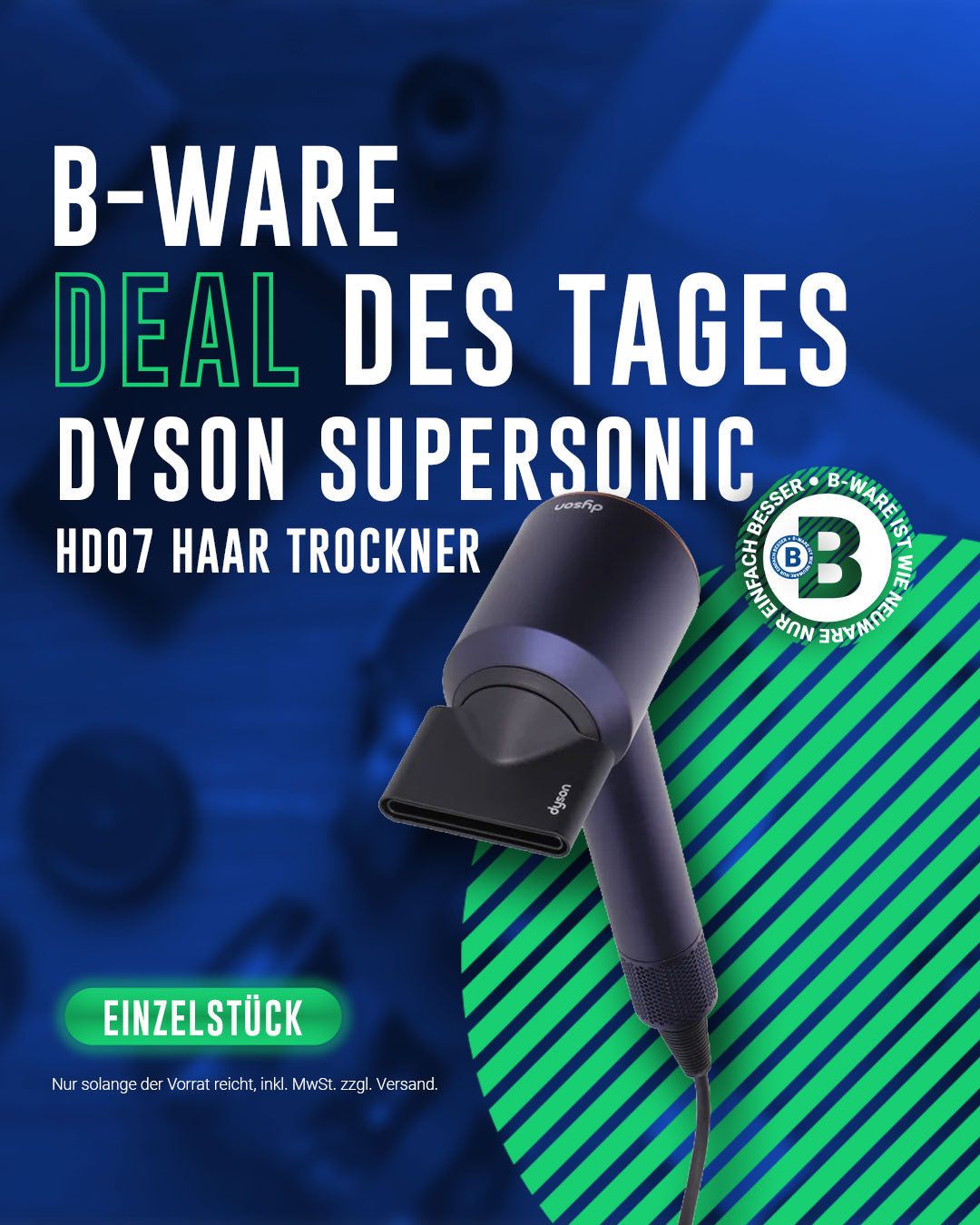 Dyson Supersonic HD07 Nachtblau/Kupfer – B-Ware nur 329,99€ | Talk-Point