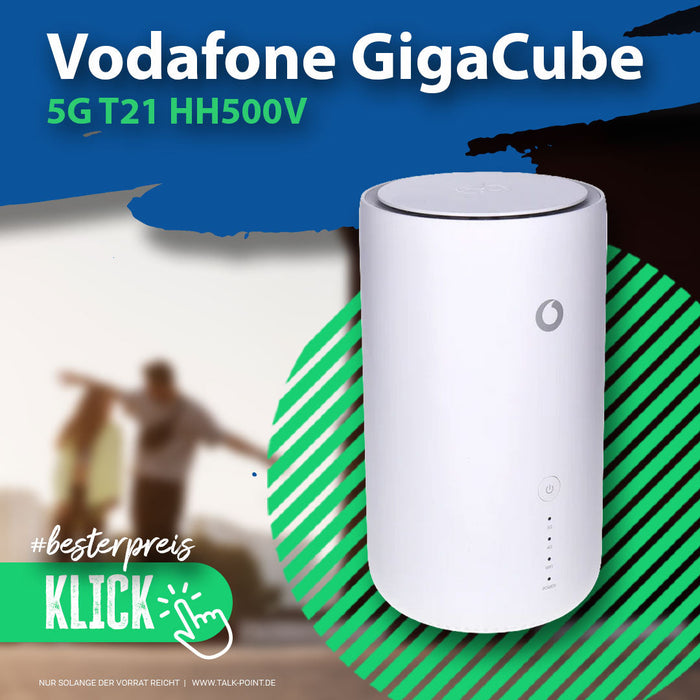 Vodafone GigaCube 5G T21 Router – WiFi 6 nur 149,99€ | Talk-Point