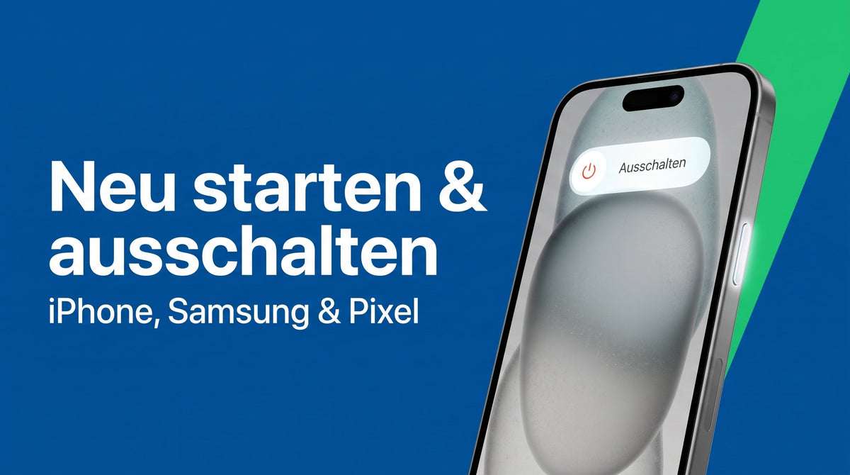 Handy neu starten und ausschalten: Samsung, Pixel und Android
