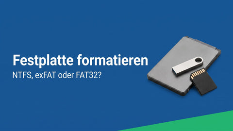 Festplatte formatieren: welches Dateisystem passt zu deinem Vorhaben?