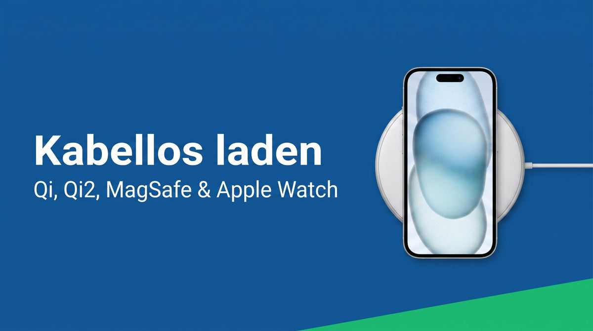 Kabellos laden: Qi, Qi2, MagSafe und Apple Watch erklärt