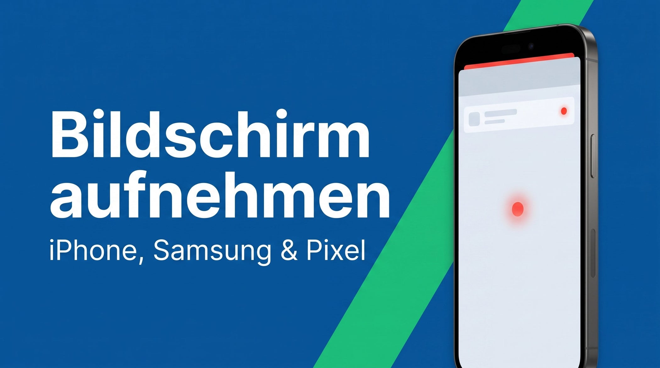 Bildschirmaufnahme: So nimmst du den Bildschirm auf