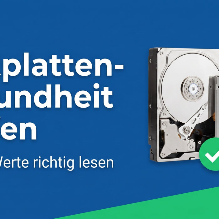 SMART-Werte auslesen: den echten Zustand von Festplatte und SSD prüfen