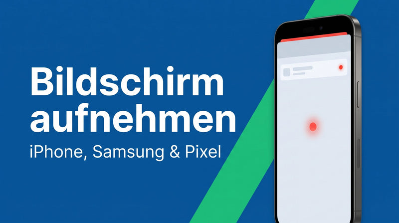 Bildschirmaufnahme: So nimmst du den Bildschirm auf