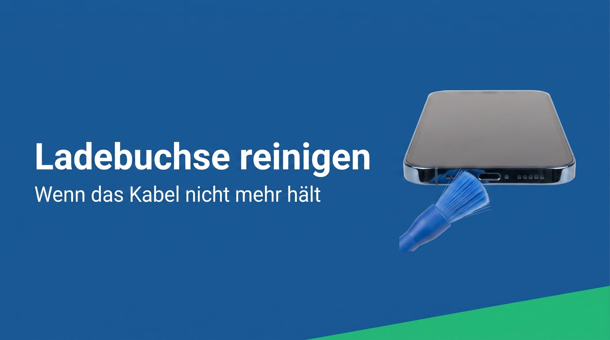 iPhone Ladebuchse reinigen: so säuberst du sie sicher