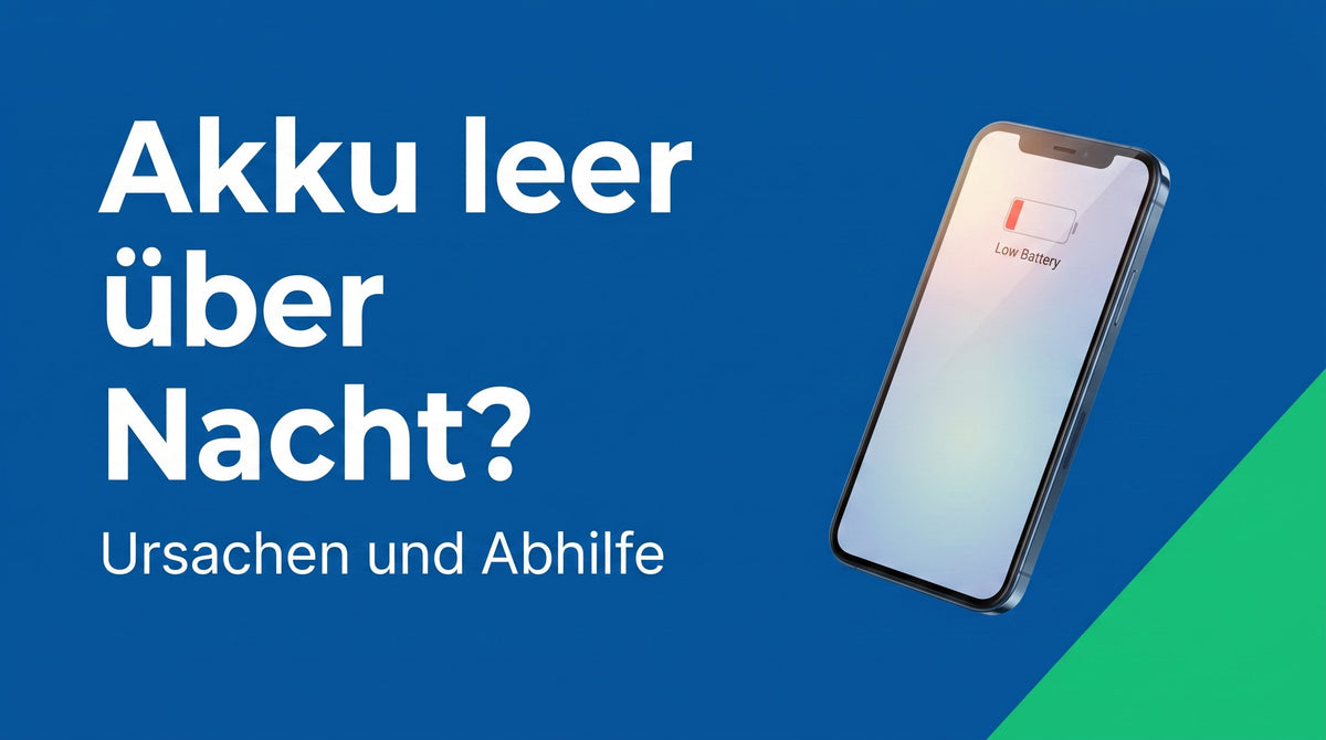 Akku entlädt sich über Nacht: was im Standby wirklich Strom zieht