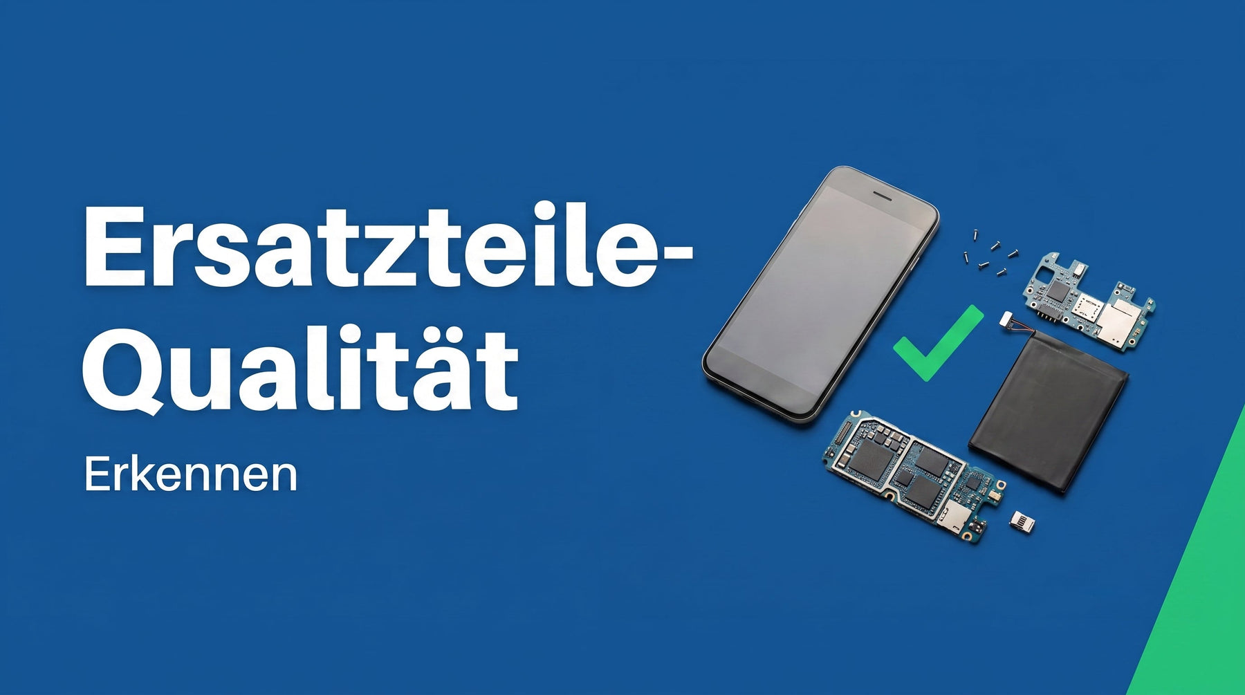 Handy-Ersatzteile: Qualität erkennen