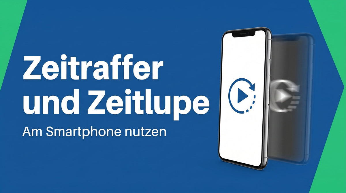 Zeitraffer am Handy erstellen: Zeitlupe und Zeitraffer richtig aufnehmen