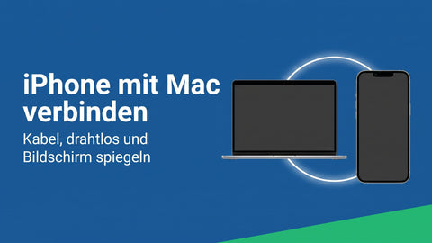 iPhone mit dem Mac verbinden: Kabel, drahtlos und Bildschirm spiegeln