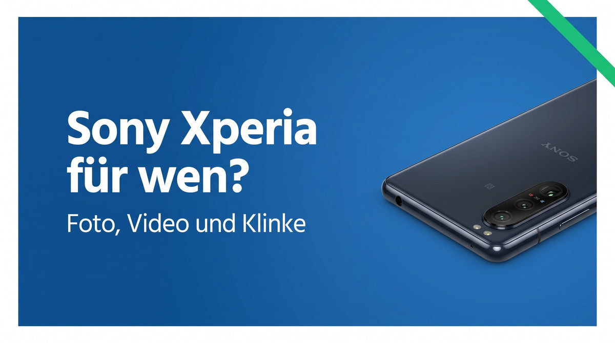 Sony Xperia für wen? Foto, Video und Klinke