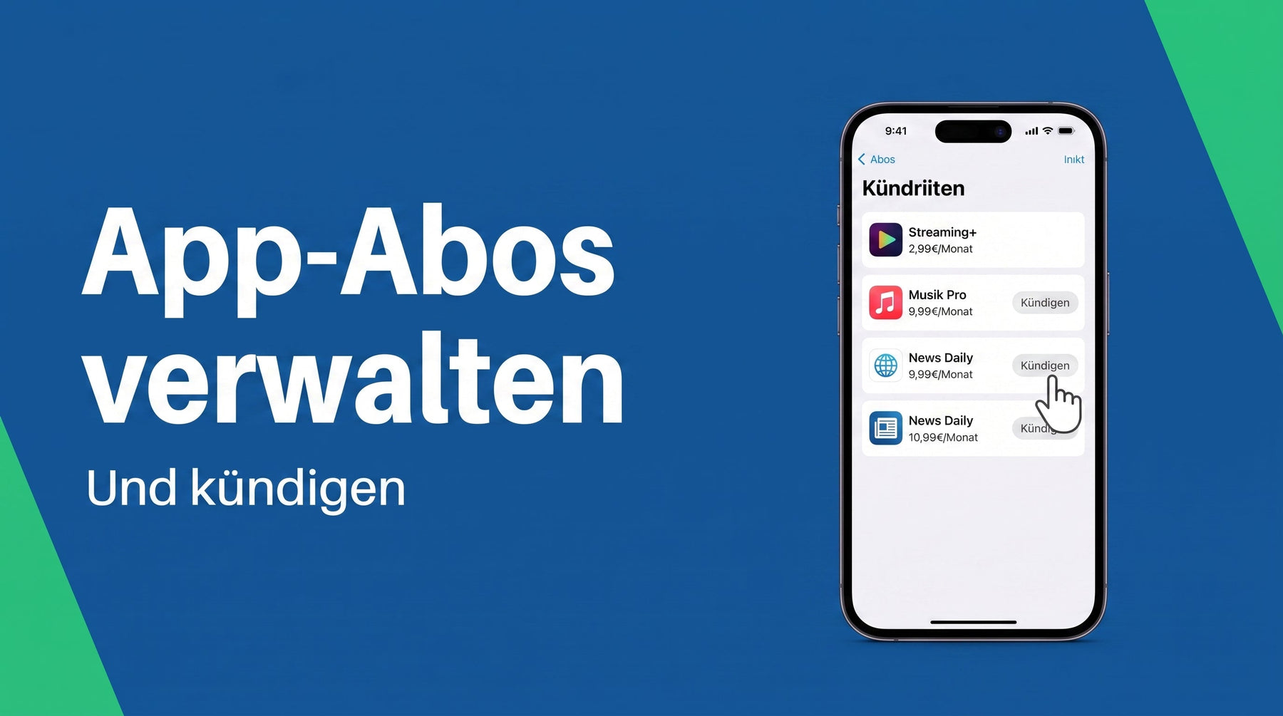 App-Abos verwalten und kündigen: den Überblick behalten