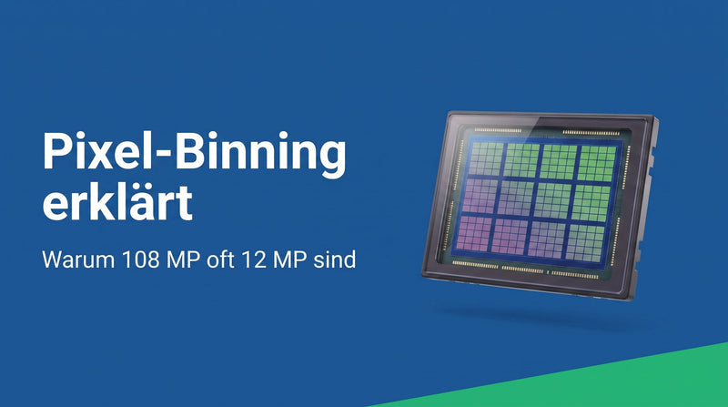 Pixel-Binning erklärt: warum 108 MP oft 12 MP fotografieren