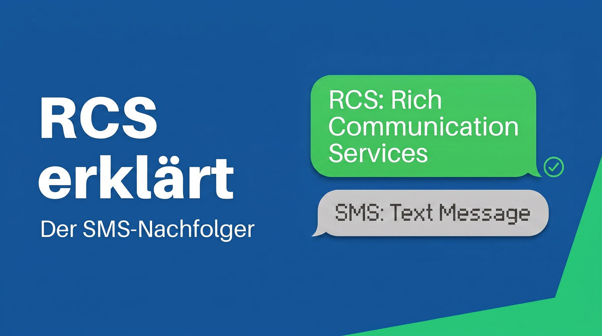 RCS-Nachricht: was sie bedeutet und was RCS besser kann als SMS
