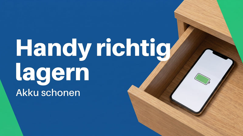 Handy richtig lagern: den Akku bei Nichtnutzung schonen