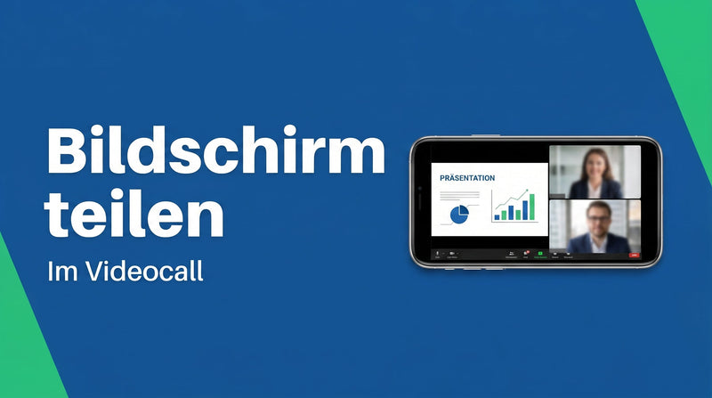 Bildschirm teilen im Videocall am Handy: so geht es auf iPhone und Android