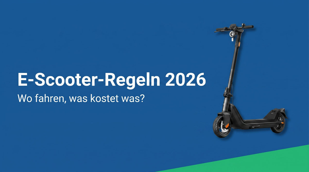 E-Scooter-Regeln 2026: Wo darf ich fahren, was kostet welcher Verstoß?