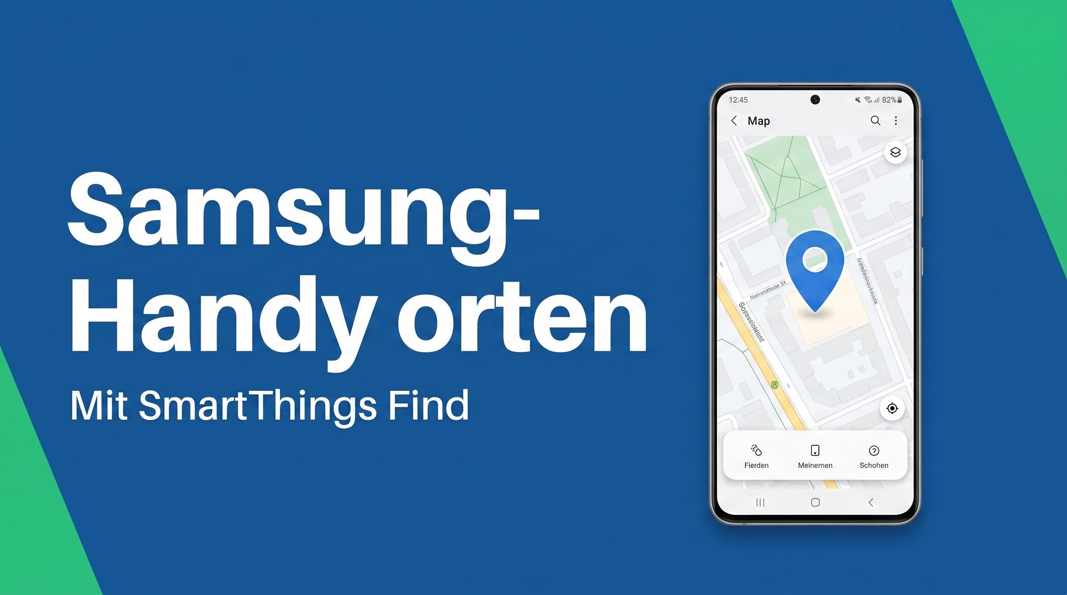 Samsung Handy orten mit SmartThings Find