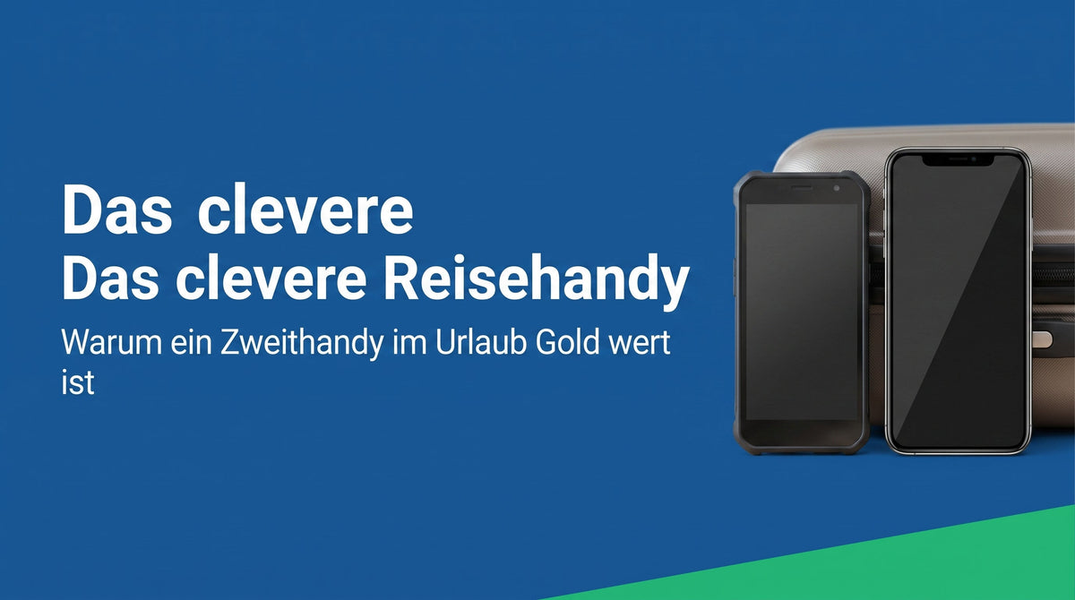 Reisehandy: warum ein zweites Handy im Urlaub Gold wert ist