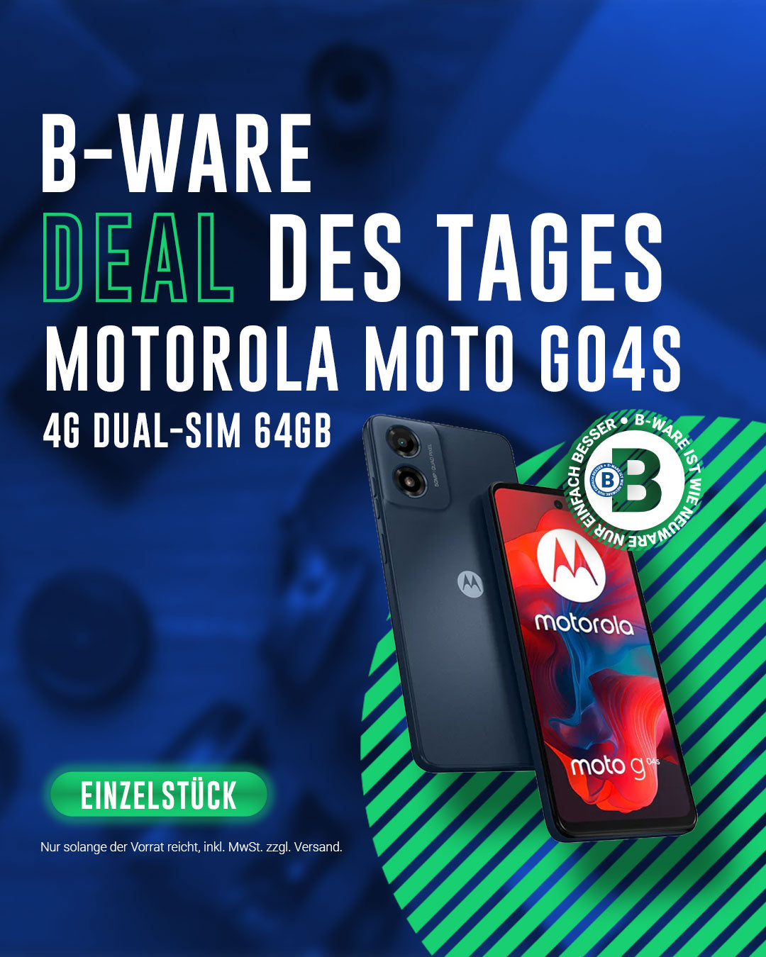motorola moto g04s 64GB Dual-SIM – Top B-Ware nur 69,99€ | Talk-Point