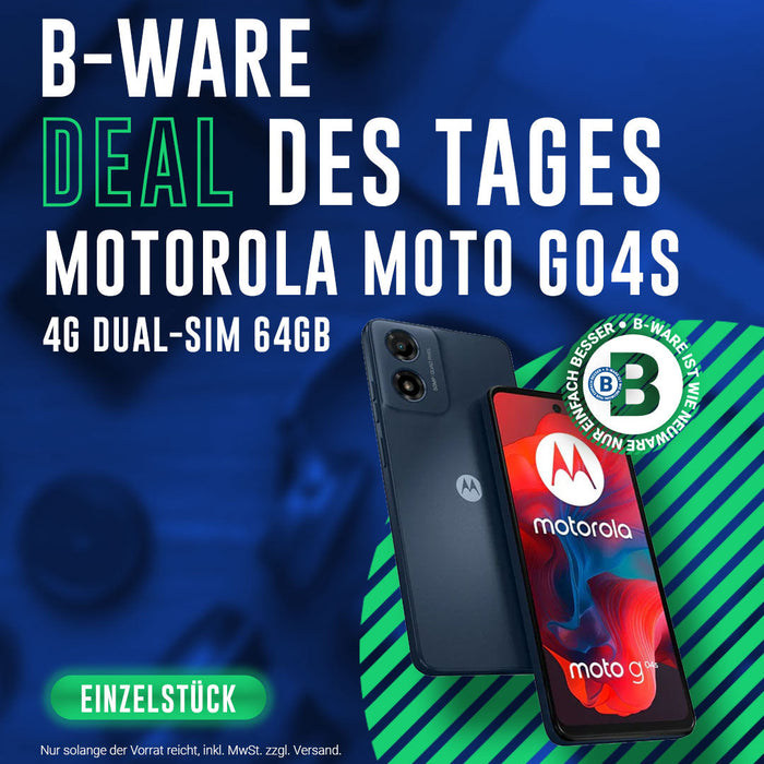 Motorola moto g04s 64GB Dual-SIM – Top B-Ware nur 69,99€ | Talk-Point