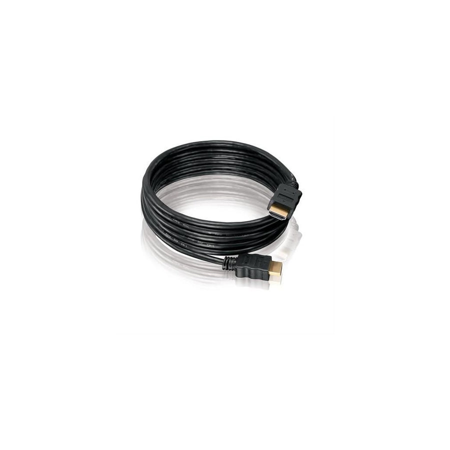 Das Kabel, das beim Fernseher dabei war, reicht nicht bis zum Sideboard — und die Verbindung bricht beim Umstecken ab.