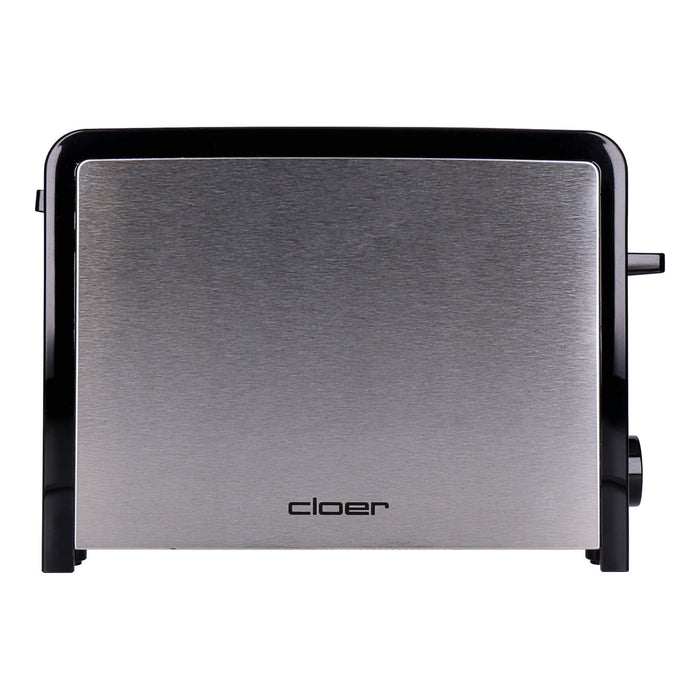 Cloer 3210 2-Scheiben Toaster Edelstahl / Schwarz