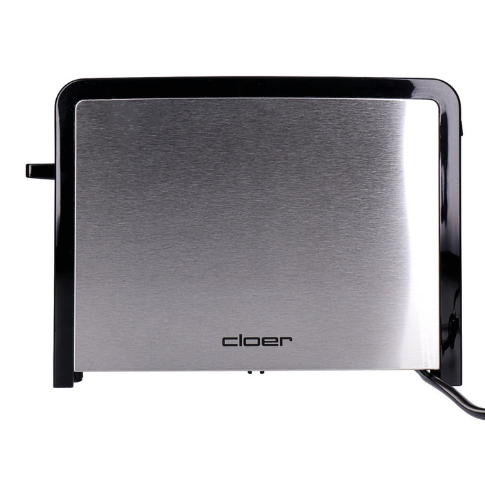 Cloer 3210 2-Scheiben Toaster Edelstahl / Schwarz