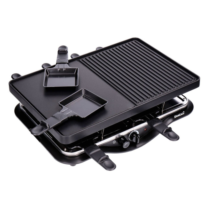 Steba RC 28 Guß-Raclette 1400 W 8 Personen Schwarz