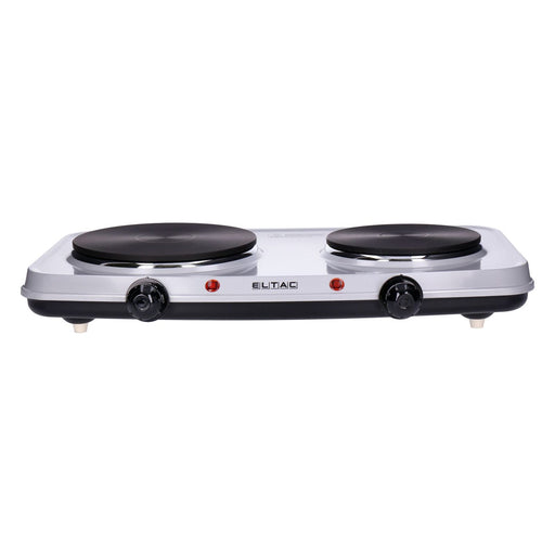 Produktbild Doppelkochplatte - Rommelsbacher ELTAC DK 28 Doppelkochplatte 2500 W silber