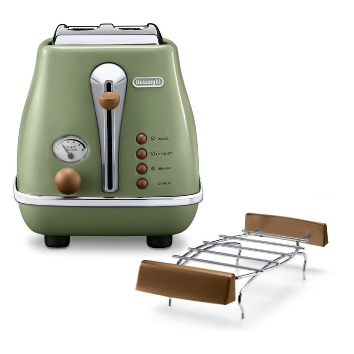 De’Longhi CTOV 2103.GR olive Toaster