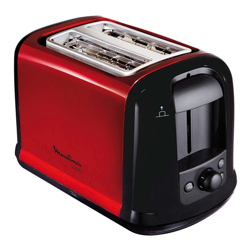 Produktbild Toaster - Moulinex LT 261D 2-Scheiben Toaster 850 W Rot Metallic