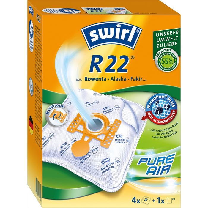 Swirl R 22/F89 AirSpa Staubbeutel