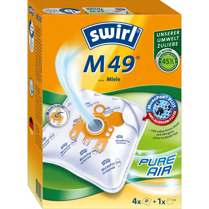 Swirl M 49 MP PlusAirSpace Staubbeutel