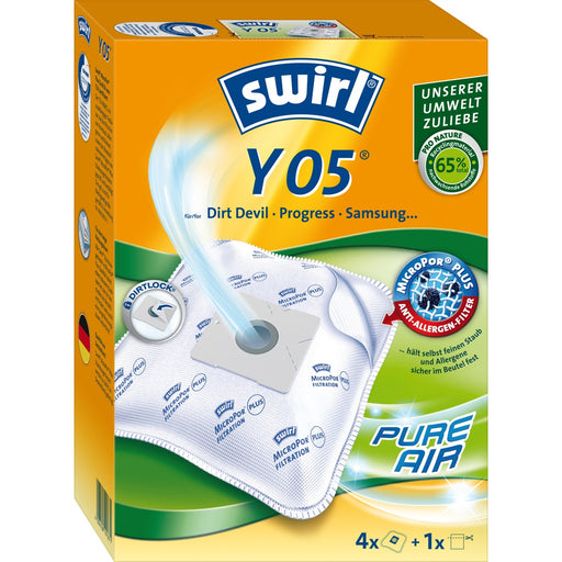 Produktbild Staubsaugerbeutel - Swirl Y 05 MP Plus AirSpace Staubbeutel