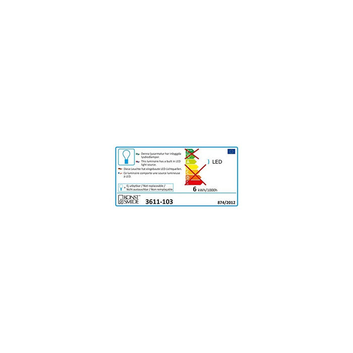 Konstsmide WB 3611-103 Micro-LED-Lichterkette