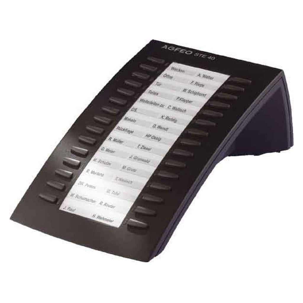 Produktbild Sonstiges - Agfeo STE 40 schwarz Erweiterg. für ST31 / ST40