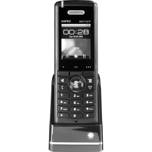 Produktbild Schnurloses DECT-Telefon - Agfeo DECT 60 IP schwarz Systemtelefon