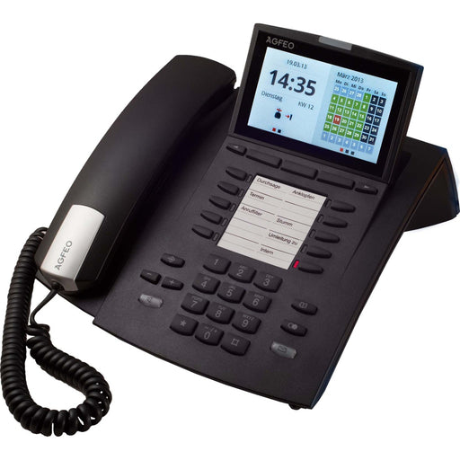 Produktbild Kabelgebundenes Telefon - Agfeo ST 45 schwarz Systemtelefon