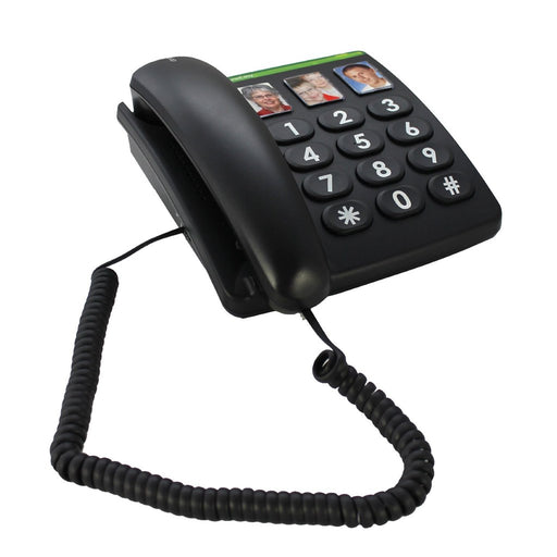Produktbild Großtastentelefon - Doro PhoneEasy 331ph Schwarz