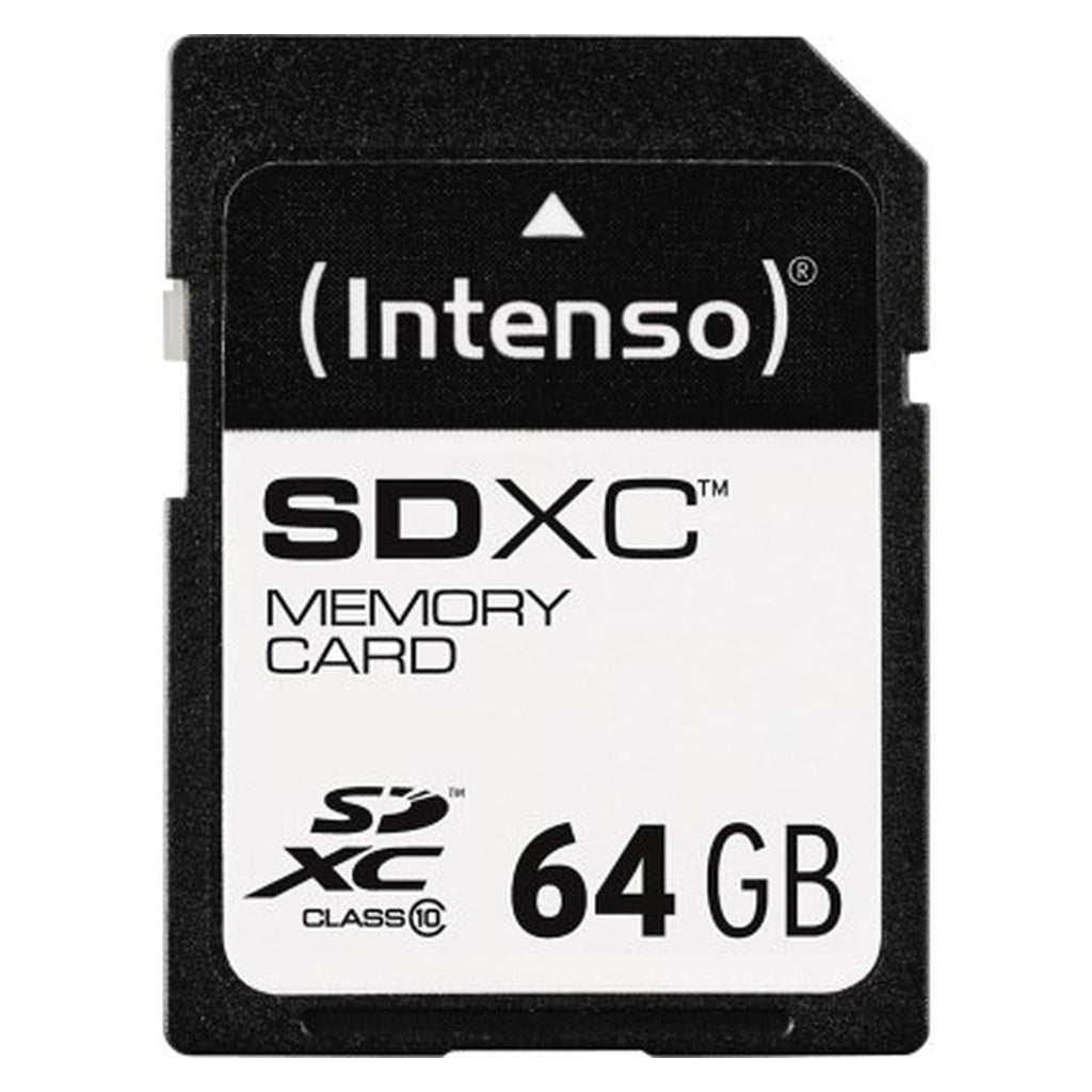 Produktbild Speicherkarte - Intenso SDXC Card 64 GB Class 10
