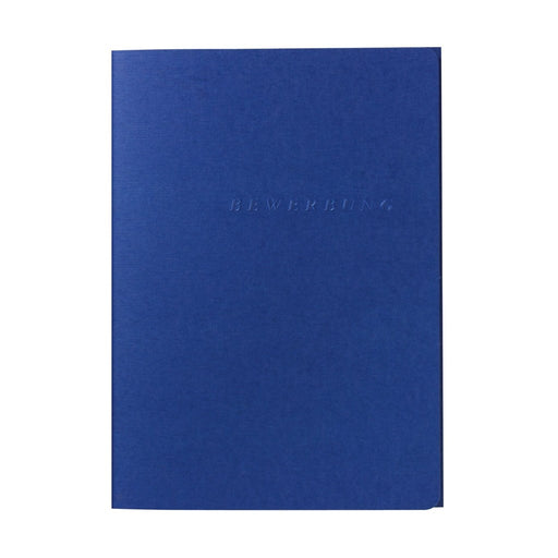 Produktbild Bewerbungsmappe - Herlitz Bewerbungshefter 10658532 A4 blau  A4 3teilig, 2 transp. Klemmschienen