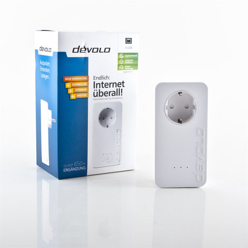Produktbild Netzwerk-Switch - devolo dLan 650+ Single