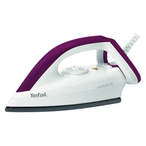 Produktbild Trockenbügeleisen - Tefal EASYGLISS FS4030 Trockenbügeleisen 1200 W weiß, dunkelrot