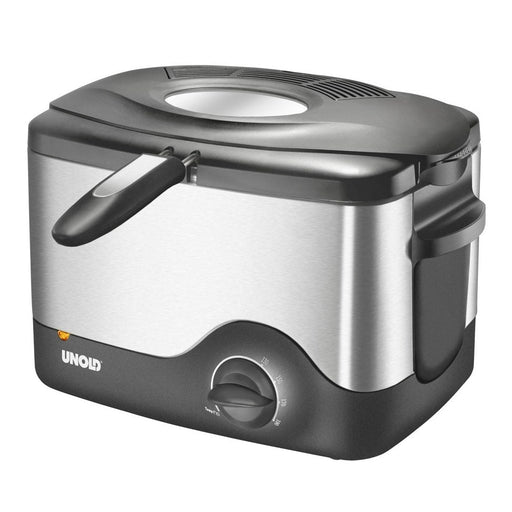 Produktbild Fritteuse - Unold 58615 Fritteuse Kompakt edelstahl/schwarz